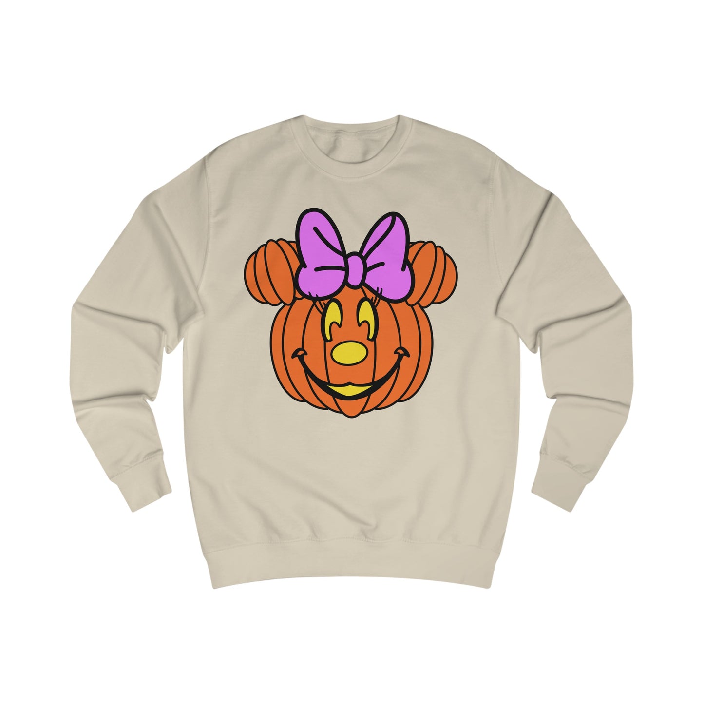 Purple Bow Pumpkin Sweatshirt