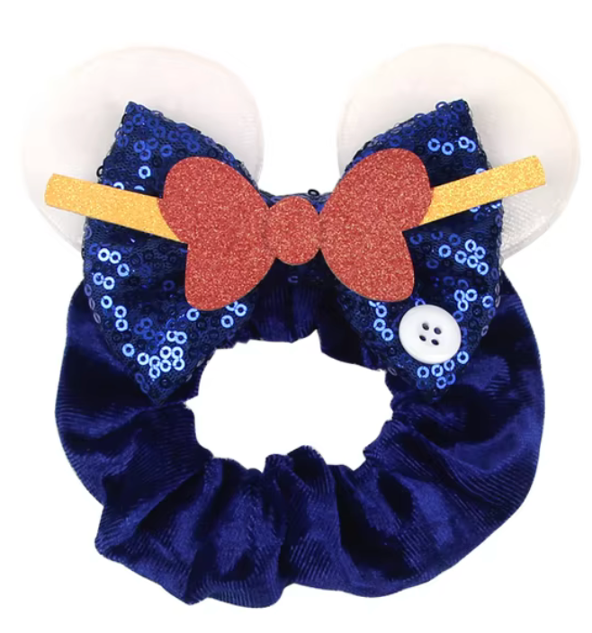 Donald Duck Scrunchie Blue