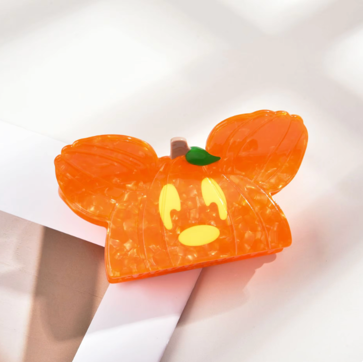 Halloween Pumpkin Claw Clip